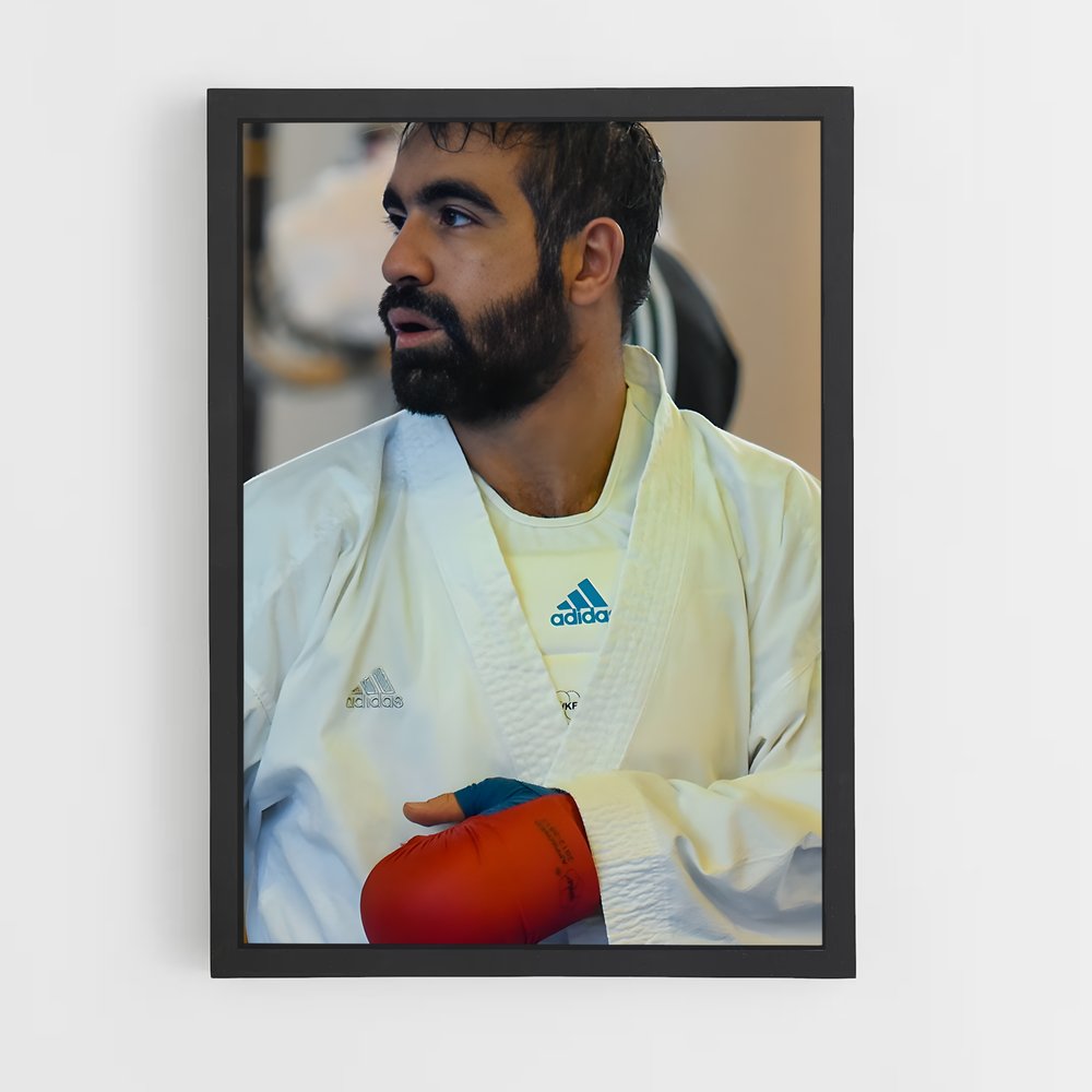Poster Rafael de aghayev – affiche Karaté (vue 2)